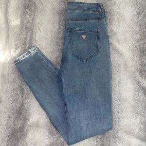 stylish guess skinny jeans